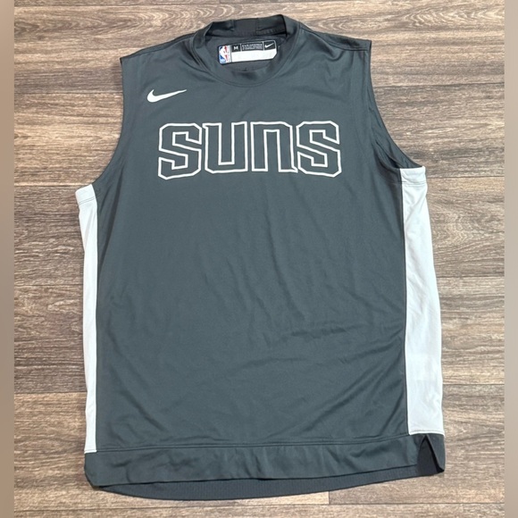 Nike Dry NBA Sleeveless Shooting Shirt - PHOENIX SUNS - Med - AV0975 060 - Picture 1 of 3